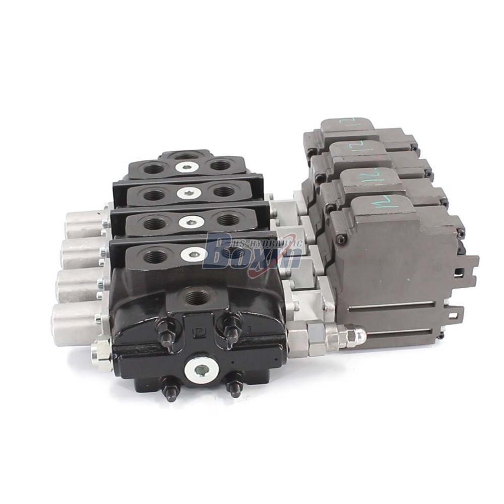 Strategic Partnership Opportunity for SD8EMA-4OT Electric Motor 4 Spool Sectional Directional Valve Distribution main image